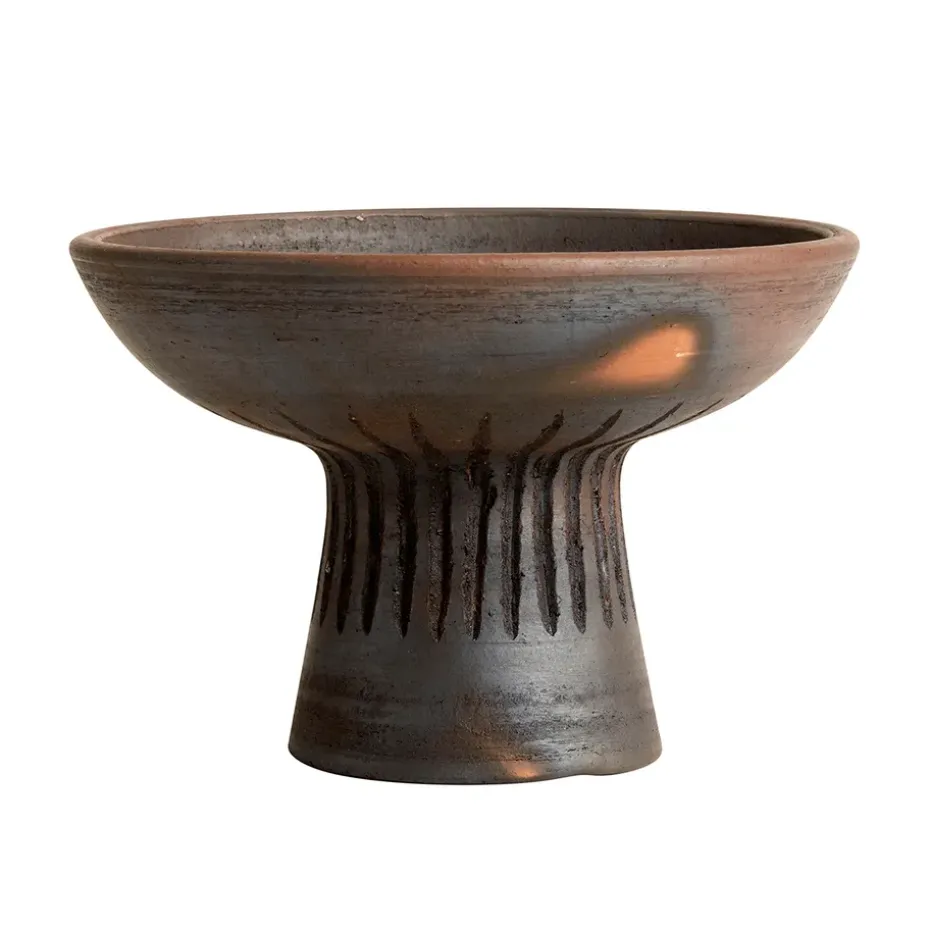 Bol sur pied Fire S, Marron
