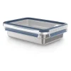Boîte à lunch rectangulaire en acier inoxydable MasterSeal, 1,2 L