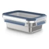 Boîte à lunch rectangulaire en acier inoxydable MasterSeal, 0,5 L