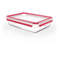 Boîte à lunch rectangulaire en verre MasterSeal, 3 L
