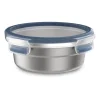 Boîte à lunch ronde en acier inoxydable MasterSeal, 0,7 L