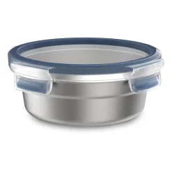 Boîte à lunch ronde en acier inoxydable MasterSeal, 0,7 L