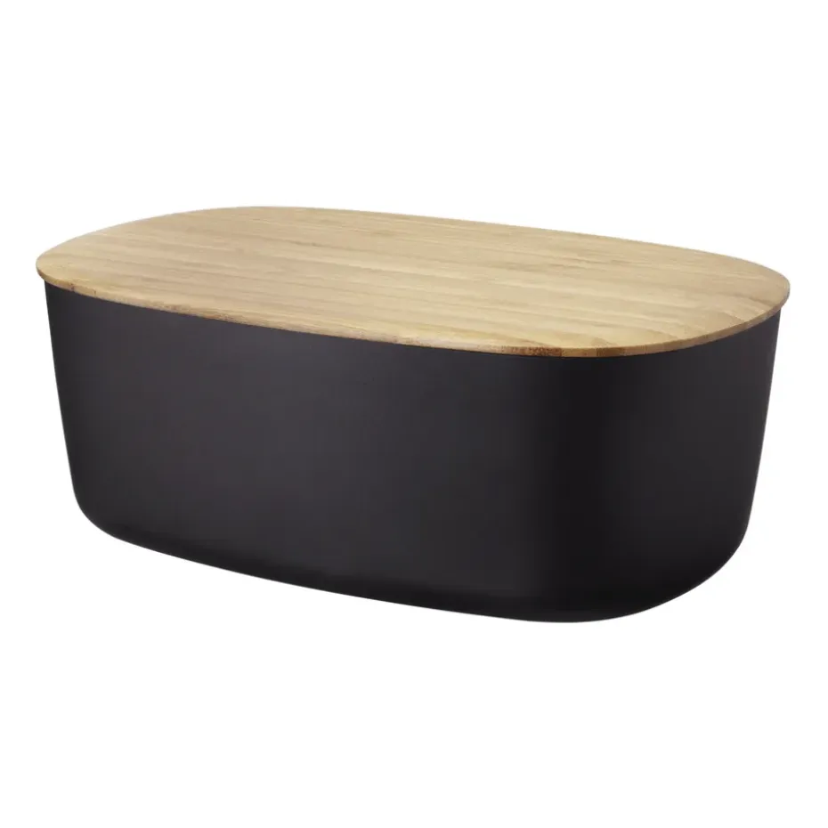 Boîte à pain BOX-IT 22,5x34,5 cm, noir