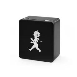 Boîte à thé avec compartiments Solstickan 13,6x15,6 cm, Noir