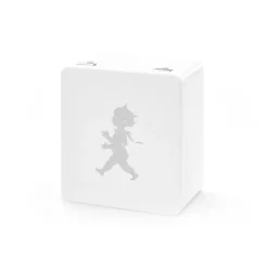 Boîte à thé avec compartiments Solstickan 13,6x15,6 cm, Blanc
