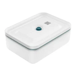 Boîte alimentaire sous vide en plastique plate La-Mer 2 L, 24,5x18,5x9 cm