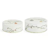 Boîte de rangement de Noël Hammershøi Lot de 2, Blanc