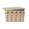 Boîte de rangement en papier Ferm Petit Lot de 2, Marron