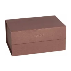 Boîte de rangement Hako A5, Caramel foncé