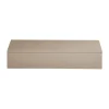 Boîte de rangement laquée Lux 38x19x7 cm, Fawn