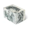 Boîte de rangement Mist 10x15 cm, Emerald-off white