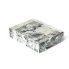 Boîte de rangement Mist 15x20 cm, Emerald-off white