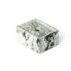 Boîte de rangement Mist 7,5x10 cm, Emerald-off white
