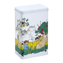 Boîte en métal Pippi 12x20x8 cm, Le chemin du retour