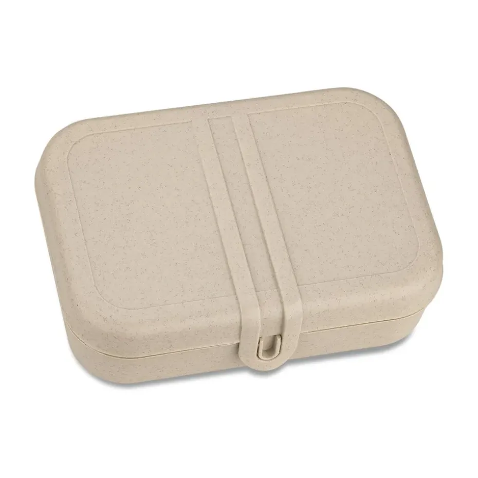 Boîte repas Pascal avec séparateur, L, Beige