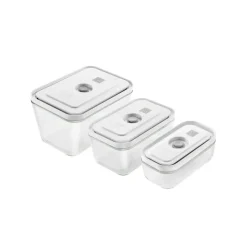 Boîte sous vide Zwilling Fresh & Save 3 pièces, verre borosilicate
