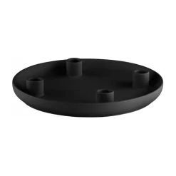 Bougeoir ADVENT Ø27 cm, Black
