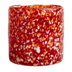 Bougeoir Calore XS Ø10 cm, Rouge-orange