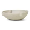 Bougeoir de l'avent Bowl céramique large Ø27 cm, Gris clair