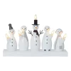 Bougeoir de l'avent Snowman, Blanc