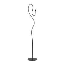 Bougeoir de sol Valse golvljusstake, Black