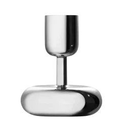 Bougeoir en acier inoxydable Nappula, petit 107 mm