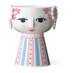 Bougeoir Eva 9,5 cm, Rose