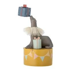 Bougeoir Flor lion de mer, 19 cm