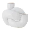 Bougeoir Haydn knot, Blanc