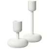 Bougeoir Nappula Set, Blanc