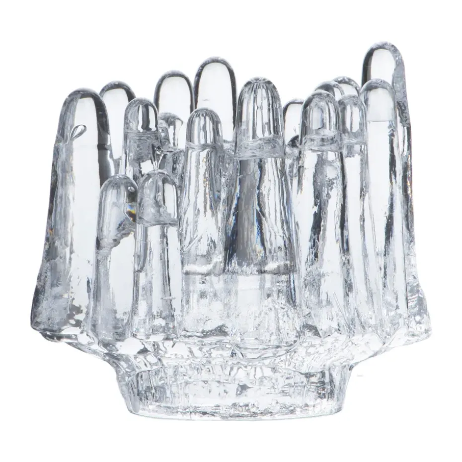 Bougeoir Polar 112 mm, Transparent
