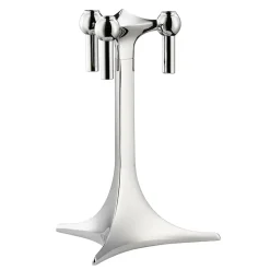 Bougeoir STOFF Nagel, Krom