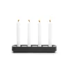 Bougeoir Stumpastaken noir, long
