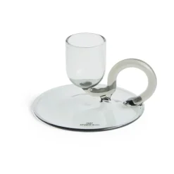 Bougeoir Tiny curved, Grey