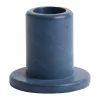 Bougeoir Tube béton 5,5 cm, Midnight blue