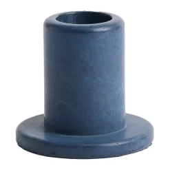 Bougeoir Tube béton 5,5 cm, Midnight blue