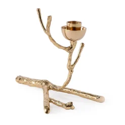 Bougeoir Twiggy XS 14 cm, Or
