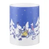 Bougie bloc LED Moomin 12,5 cm, Starry night