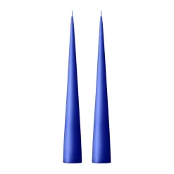 Bougie cônique ester & erik 37 cm Lot de 2 mat, Cornflower 48