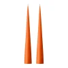 Bougie cônique ester & erik 37 cm Lot de 2 mat, Mild orange 16