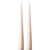 Bougie cônique ester & erik 37 cm Lot de 2 mat, Linen grey 22