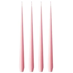 Bougie ester & erik Lot de 4 mat, Cherry bloom 40, 42 cm