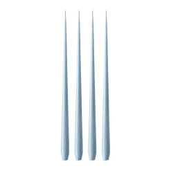 Bougie ester & erik Lot de 4 mat, Dusty blue 83, 42 cm