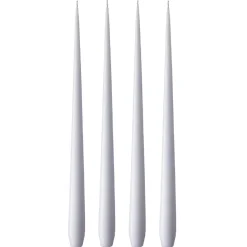 Bougie ester & erik Lot de 4 mat, Airy violet 12, 32 cm
