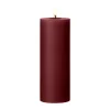 Bougie LED bloc Ester & Erik, 44/2 Deep Wine, 20cm