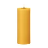 Bougie LED bloc Ester & Erik, 85 Mango, 20cm