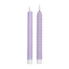 Bougie LED Design Letters lot de 2, Lilac