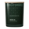 Bougie parfumée avec couvercle Skog, 200 g