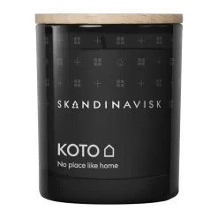 Bougie parfumée avec couvercle Koto, 65 g