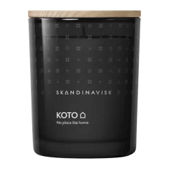 Bougie parfumée avec couvercle Koto, 200 g